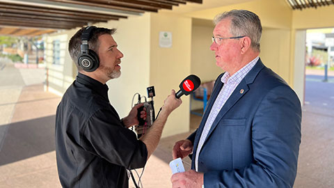 ABC Radio live in Moreton Bay