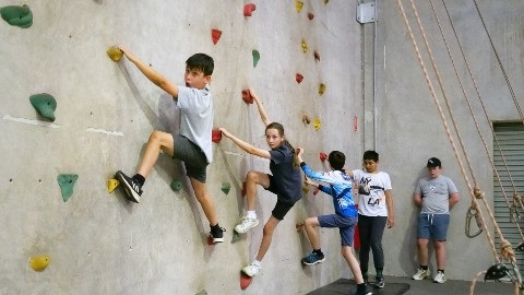 Indoor Rock Climbing