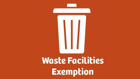 Waste Facility Exemption