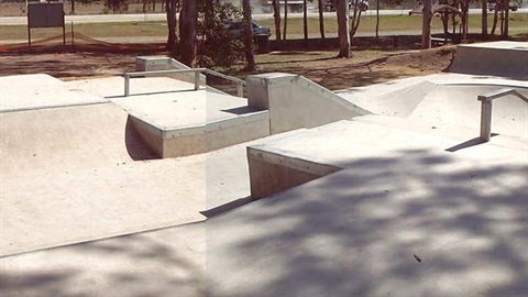 Woodford skate park