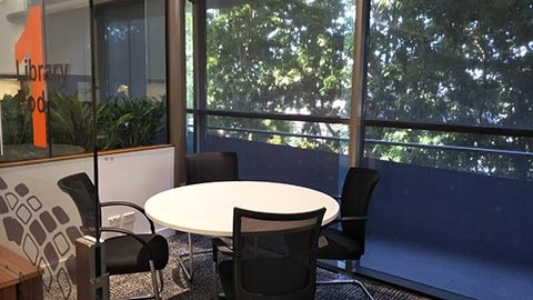 Caboolture library meeting pod