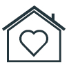 House graphic icon