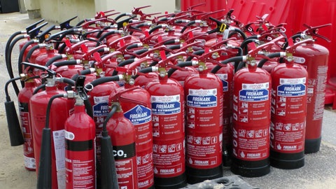 Fire extinguishers